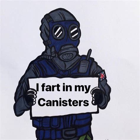 Dont Ask About Whats In The Cannisters Rainbow Six
