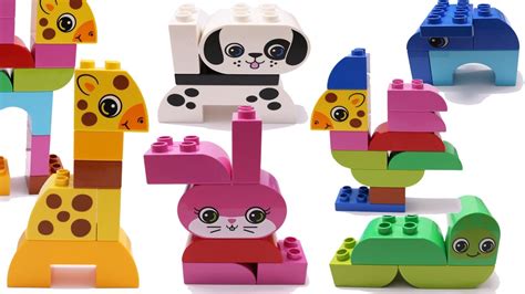 Lego Duplo Building Blocks Creative Animals 10573 Youtube