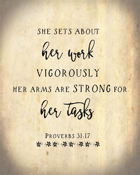 These Proverbs 31 Printables Would Be Wonderful To Print As A Set Or