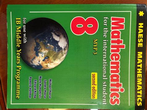 Haese Mathematics 8 Myp3 Second Edition 教科書 Carousell