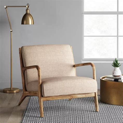 Project 62, ester arm chairs specifications number of pieces: Esters Wood Arm Chair - Project 62 in 2020 | Wood arm chair, Living room chairs, Armchair
