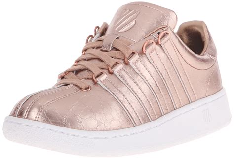 Check spelling or type a new query. K-Swiss Women's Classic VN Aged Foil Athletic Shoe, Rose Gold/White, 7 M US