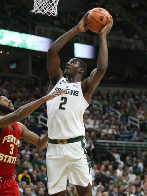 Msu Basketball Jaren Jackson Jr Learning Lessons About His Long Arms