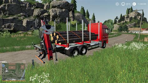 Man Forst Lkw With Autoload Wood V Ls Farming Simulator Mod Ls Mod Download
