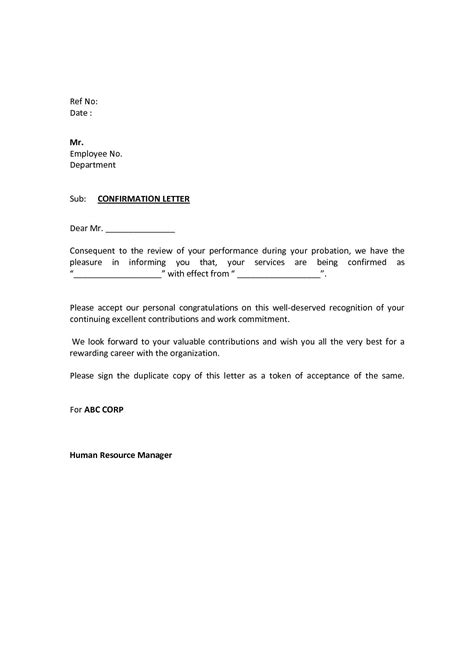 We did not find results for: Confirmation Letter format after Probation Valid Sample ...