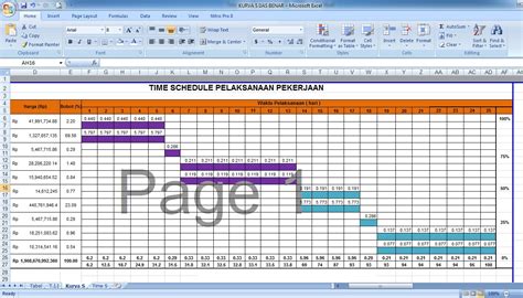 Contoh Time Schedule Proyek Excel Riset Vrogue Co
