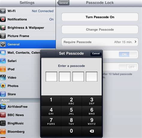 This is a legitimate and straightforward method provided by apple support if you want to recover screen time passcode of. iPad Tutorial - How to Set a Passcode Lock to Protect Your ...
