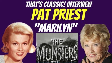 The Munsters Pat Priest Marilyn Interview Behind The Scenes Youtube