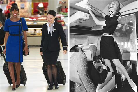 For Flight Attendants High Fashion Goes The Way Of Free Peanuts The