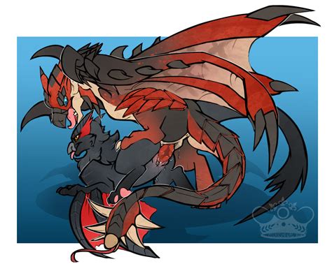 Rule 34 Capcom Female Feral Flying Wyvern Male Monster Hunter