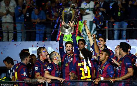 7:45pm, saturday 6th june 2015. Barcelona defeat Juventus in Champions League final to ...