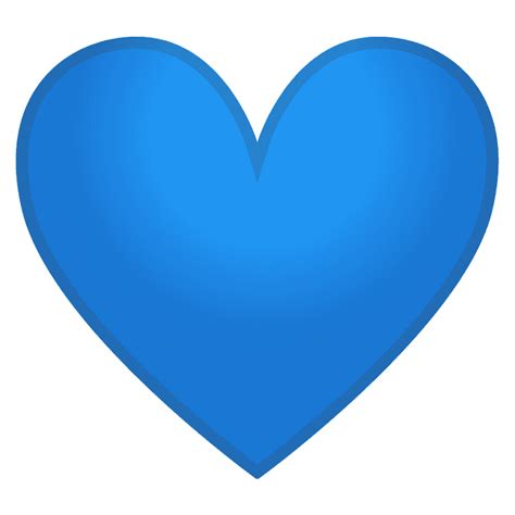 Blue Heart Emoji Clipart Free Download Transparent Png Creazilla