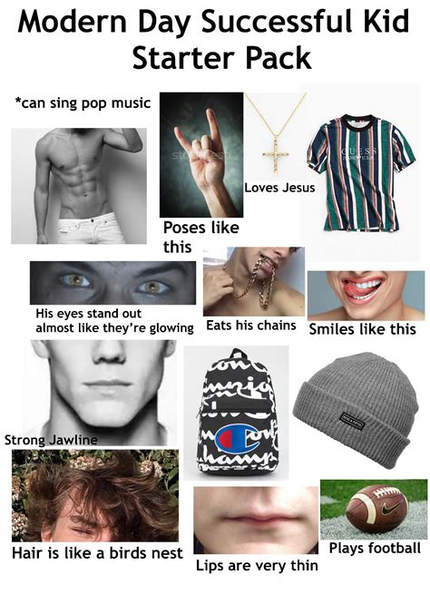 Modern Day Successful Kid Starter Pack Rstarterpacks