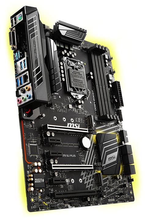 Msi Z370 Sli Plus Gaming Motherboard At Mighty Ape Nz
