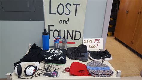 Lost And Found Butte Creek Elementary School