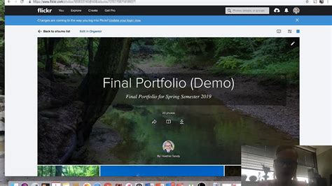 How To Create A Flickr Album Youtube