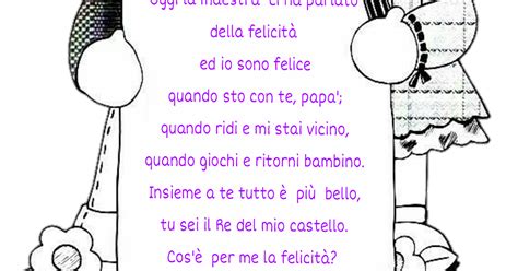 Le notifiche sono bloccate dal browser. BAMBINI IN POESIA : Festa del Papà LA FELICITÀ