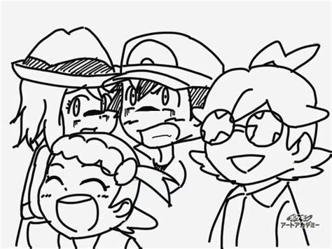 Ash Ketchum And His Kalos Friends ♡ I Give Good Credit To Whoever Made This Pokemon Ash