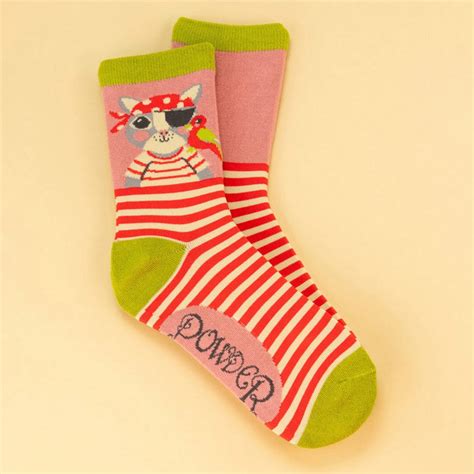 pirate pussy socks powder outer layer