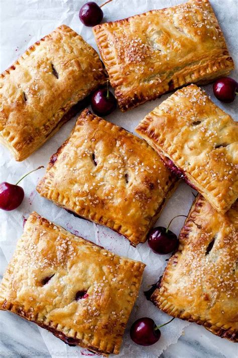 These Simple Cherry Pastry Pies Are Made With Frozen Puff Pastry And
