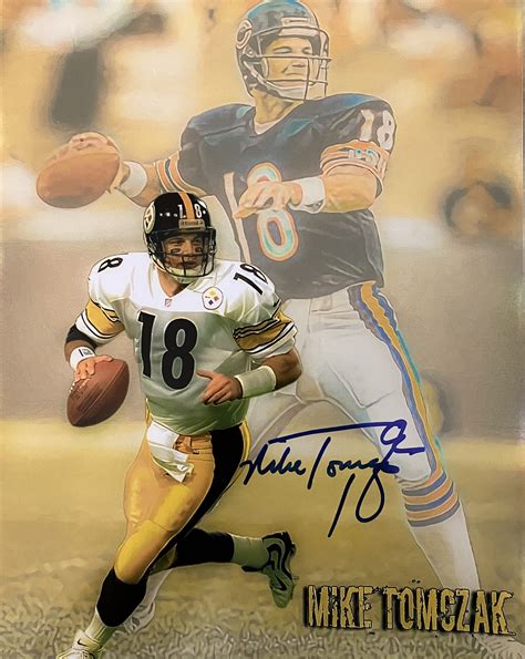 Mike Tomczak Signed 810 Chicagoland Sports Appearance Connection