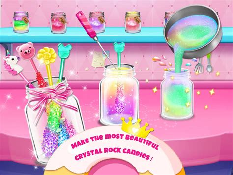 Android 用の Sparkle Princess Candy Shop Glitter Desserts Apk をダウンロード