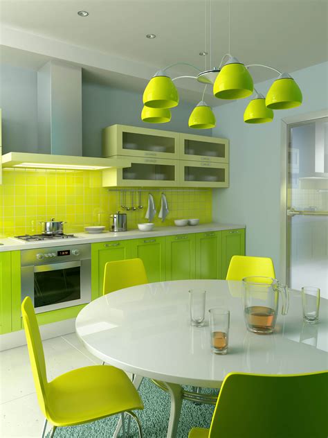 Is there such a thing as lime green? Green Kitchens Inspiration Ideas | Green kitchen designs ...