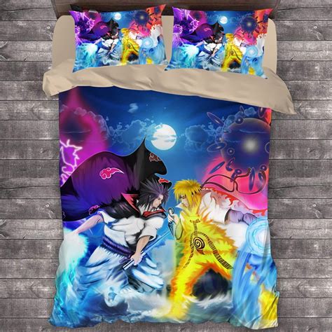 Cool New Naruto Bedding Bed Set Twin Full Queen King Size 1 Duvet