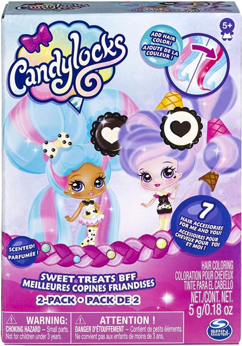 Candylocks Sweet Treats Bff Cora Creme Charli Chip 2 Pack Version 2