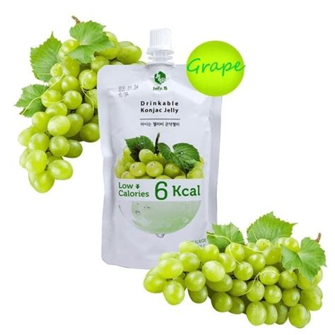 Korea JELLY.B Drinkable Grape Konjac Jelly (150ml ...