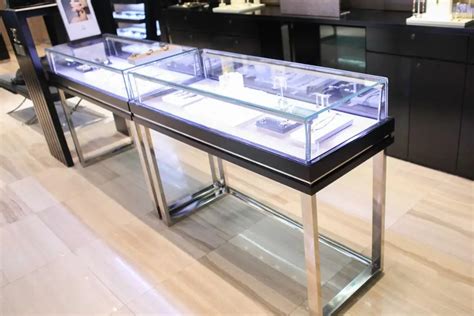 Jewelry Used Glass Display Cases Lighted Jewelry Display Counter