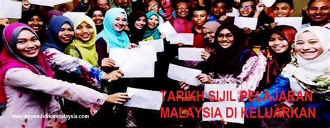 Tahniah kepada semua pelajar dan guru sespa. TARIKH SIJIL PELAJARAN MALAYSIA (SPM) 2018 DIKELUARKAN ...