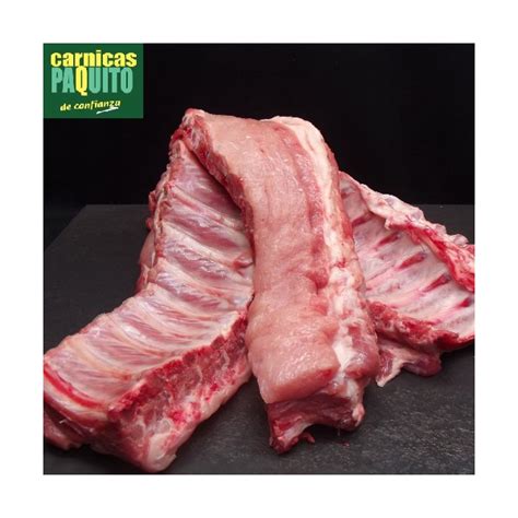 Costillar Extra De Cerdo Carnudo Entero Carnicas Paquito Carnes