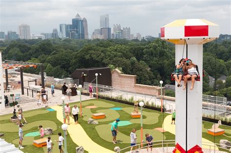Carnival Inspired Amusement Park On Ponce City Markets
