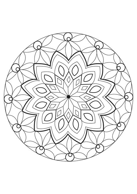 Mandala Celine Mandalas Coloriages Difficiles Pour Adultes Tout