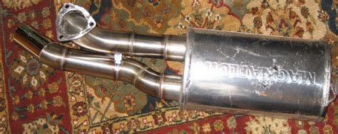 Muffler manufacturers make a lot of claims about their products but some of the claims don't explain how their mufflers actually work and bring a distinct difference to the performance of a car. Magnaflow Muffler - Pelican Parts Forums