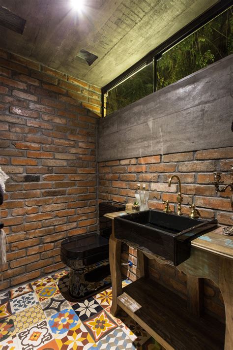 Whether you're cooling off, rinsing off, or actually bathing, an outdoor shower is a fun and relatively easy summer diy project that you'll find yourself using even more than you imagined. This Tropical Pool House Has A Swim Up Bar And A Glass ...