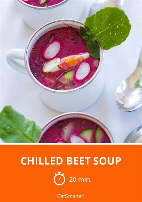 Chilled Beet Soup Recipe Eat Smarter Usa