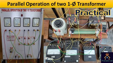 Parallel Operation Of Two Single Phase Transformers And Load Sharing