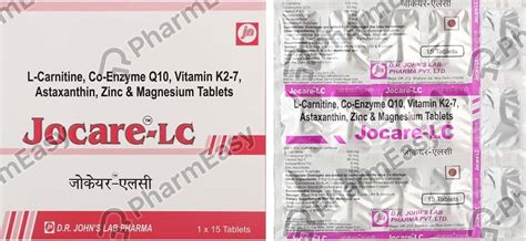Buy Jocare Lc Tablet 15'S Online at Flat 15% OFF | PharmEasy