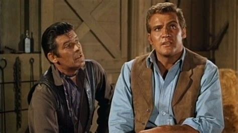 Peter Breck And Lee Majors As Nick And Heath Barkley On The Big Valley