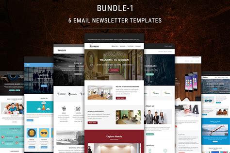 30 Responsive Html Email Newsletter Templates Free And Paid Nice
