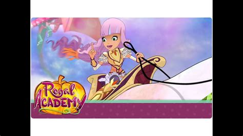 Regal Academy Ep 2 The Great Dragon Race Clip Youtube