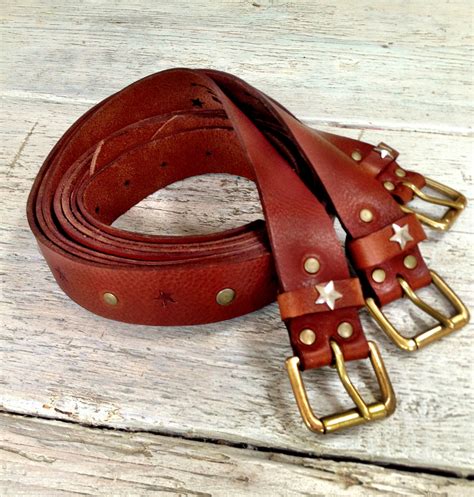 Veg Tan Hand Made Leather Belts Vegtanleather Belts Tan Leather Belt Veg Tan Leather Leather