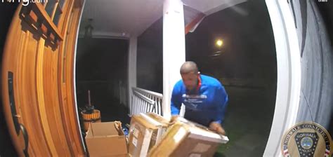 Norwalk Police Man Caught On Camera Stealing Packages From Home