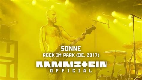 Rammstein Absolutely Crushed Sonne Live At Rock Im Park 2017