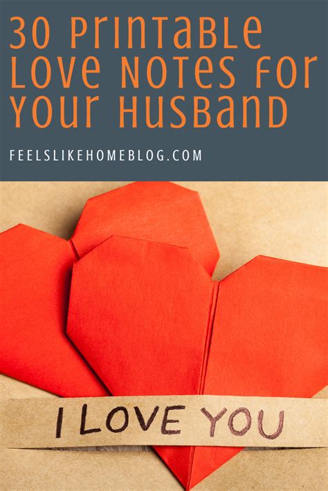 Love Notes For Your Husband Sweet Love Notes Love Notes For Husband