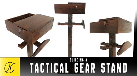 Build A Tactical Gear Stand Youtube