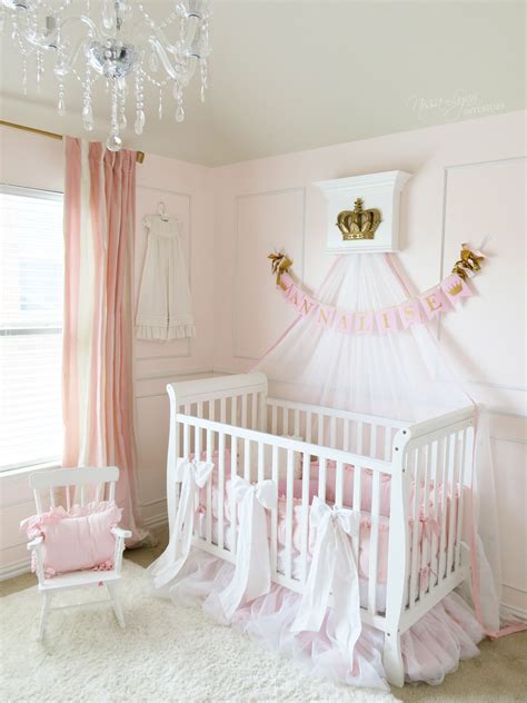 Princess Pink Nursery Pink Baby Room Baby Girl Nursery Room Girl