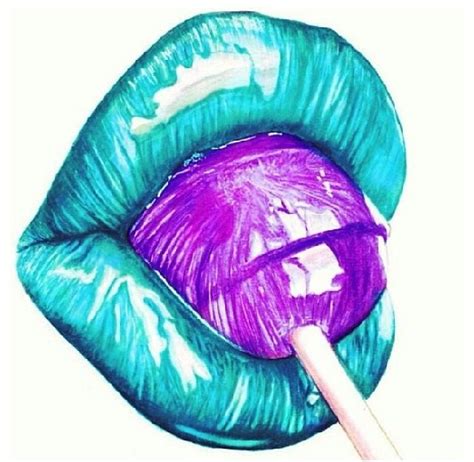 Pin By Alana Sullivan On Artsy Fartsy Pop Art Lips Lips Painting